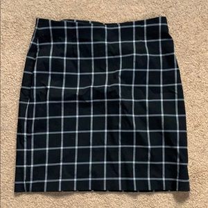 plaid skirt
